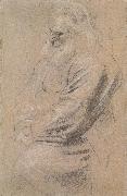Peter Paul Rubens Sitting  old man France oil painting artist